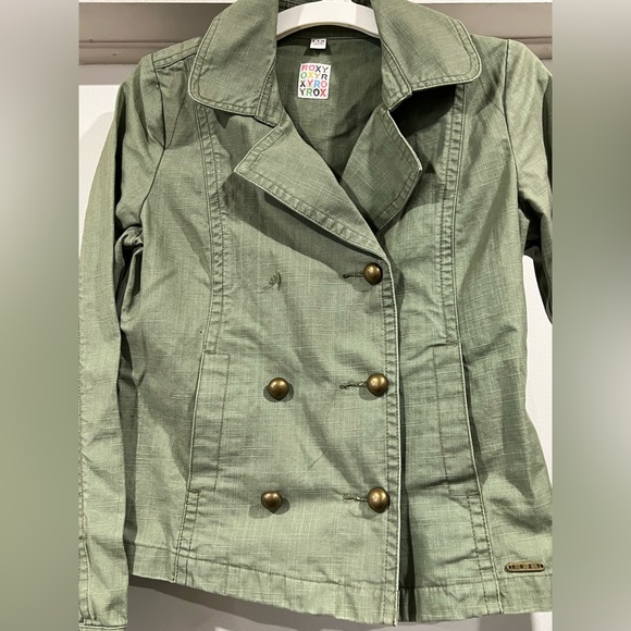 ROXY Adorable Military Style jacket - Picture 2 of 7